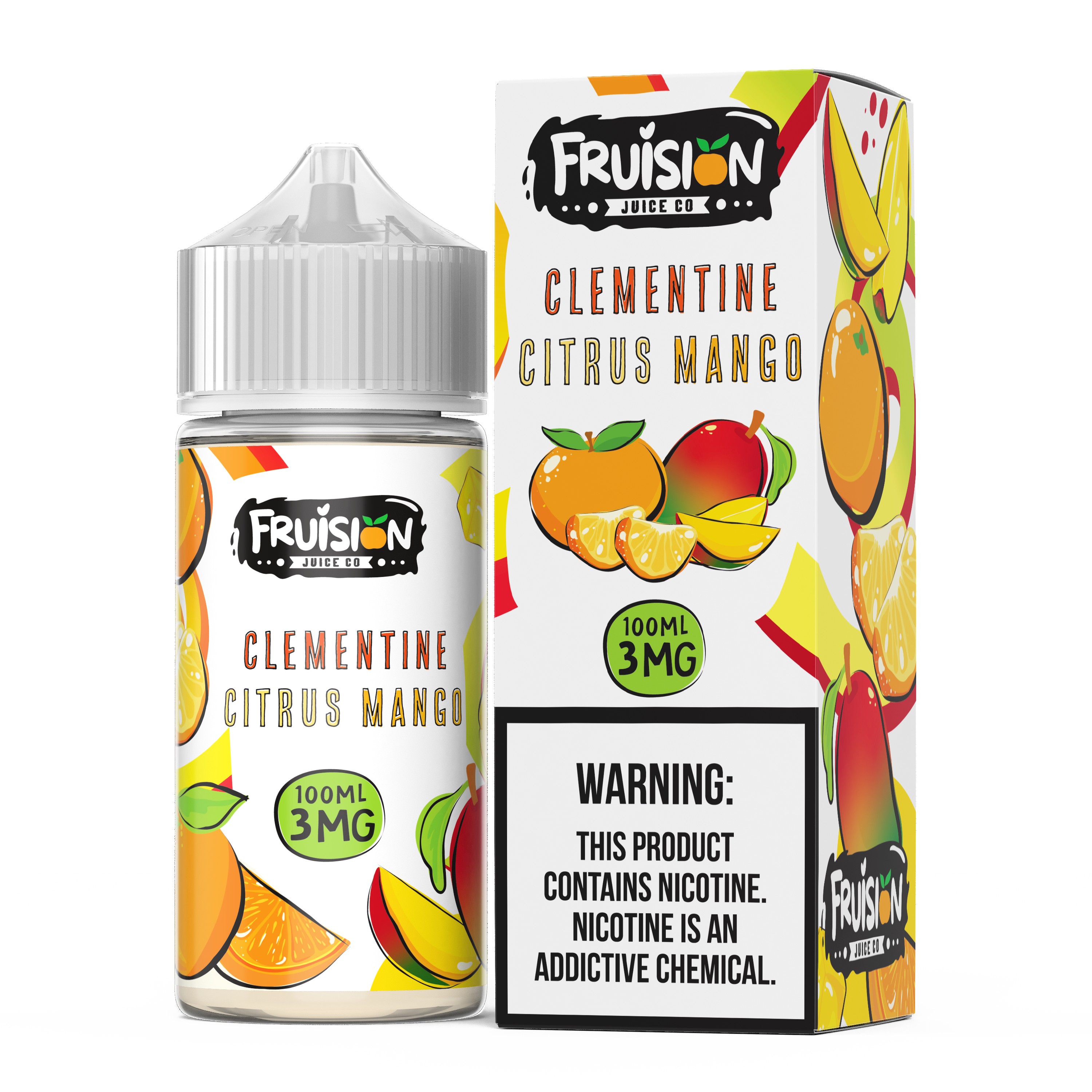 Fruision Juice Co Clementine Citrus Mango 100mL