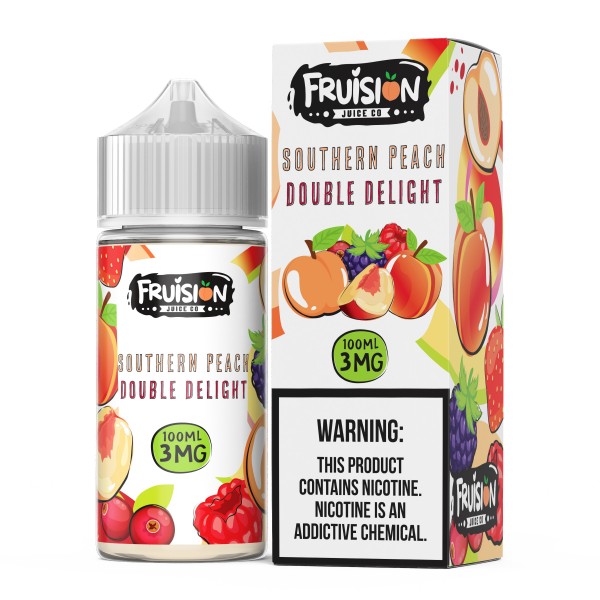 Fruision Juice Co - Southern Peach Double Delight 100mL
