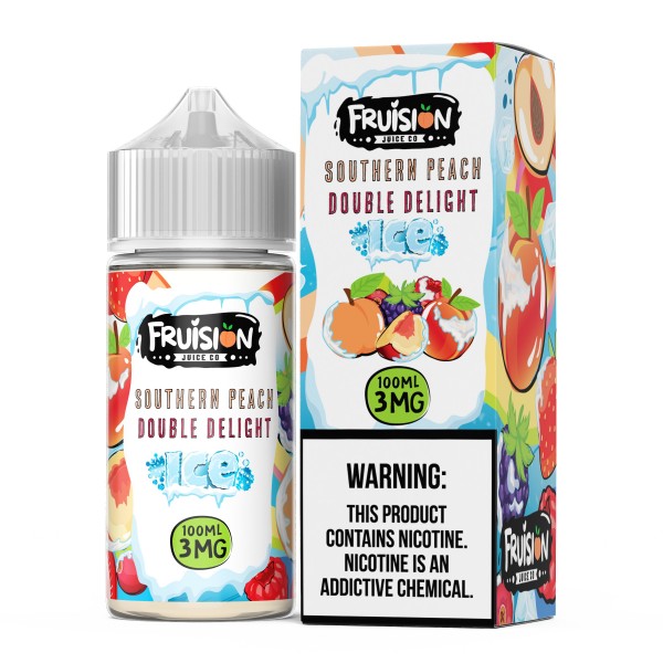 Fruision Juice Co - Southern Peach Double Delight ICE 100mL