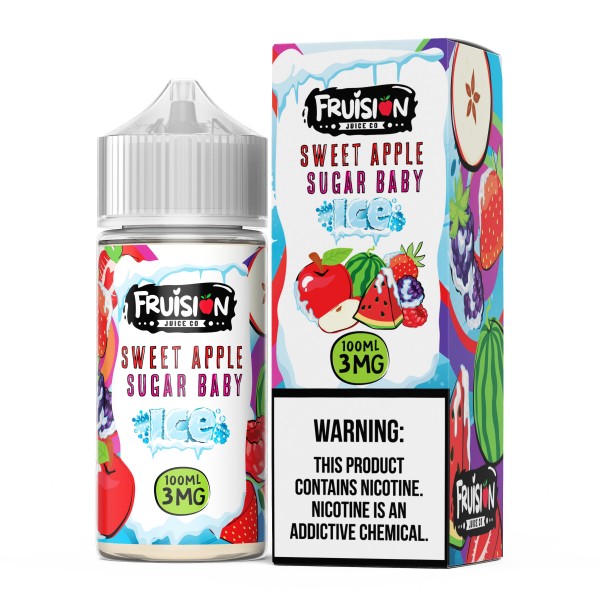 Fruision Juice Co - Sweet Apple Sugar Baby ICE 100mL