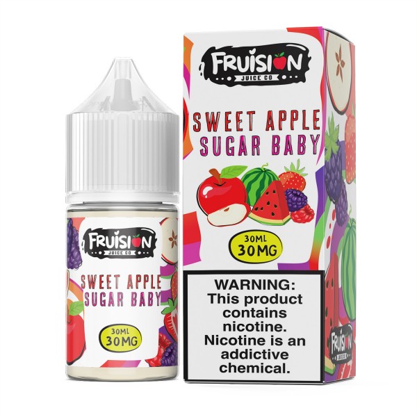 Fruision Juice Co Salt - Sweet Apple Sugar Baby 30mL
