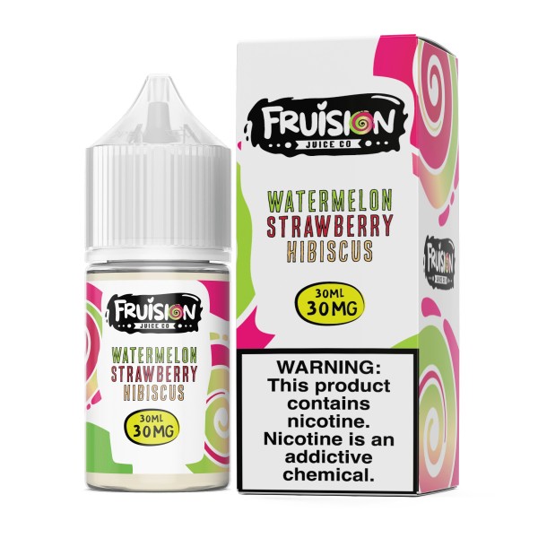 Fruision Juice Co Salt - Watermelon Strawberry Hibiscus 30mL