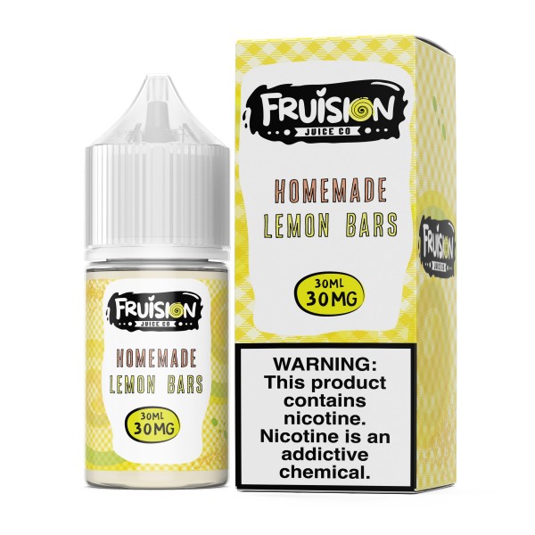 Fruision Juice Co Salt - Homemade Lemon Bars 30mL