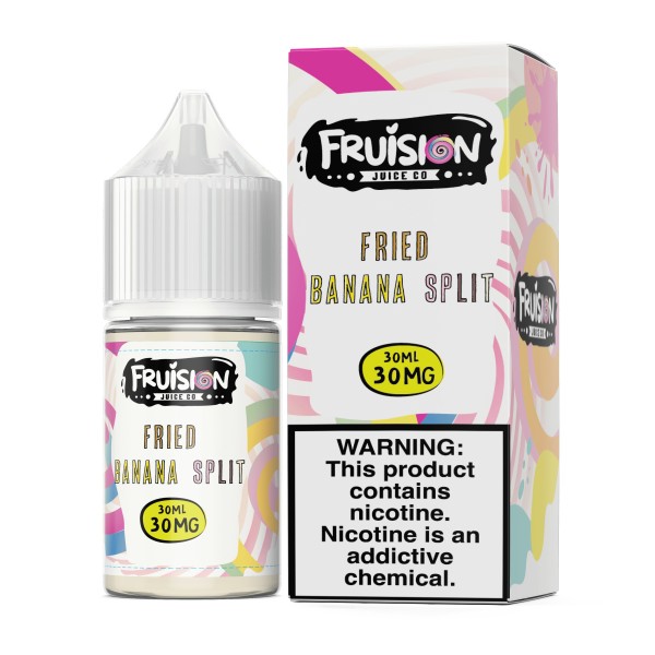 Fruision Juice Co Salt - Fried Banana Split 30mL