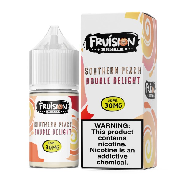 Fruision Juice Co Salt - Southern Peach Double Delight 30mL