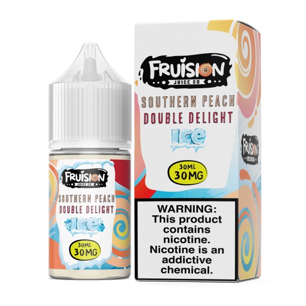 Fruision Juice Co Salt - Southern Peach Double Delight ICE 30mL