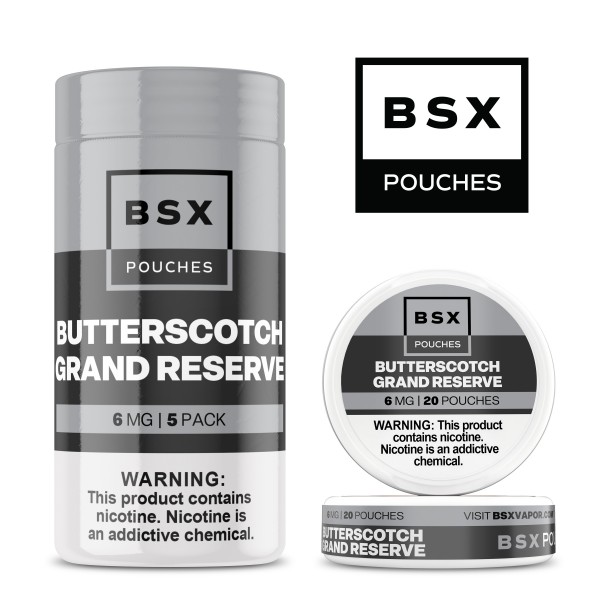 BSX Pouches 5pk - Butterscotch Grand Reserve