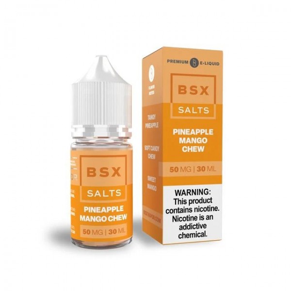 Glas BSX Salts - Pineapple Mango Chew 30mL