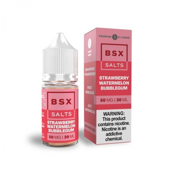 Glas BSX Salts - Strawberry Watermelon Bubblegum 30mL