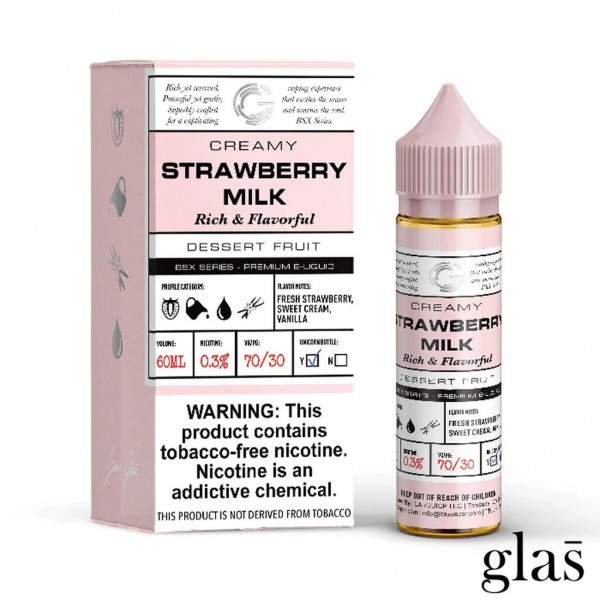 Glas BSX Series Synthetic - Strawberry Milk 60mL