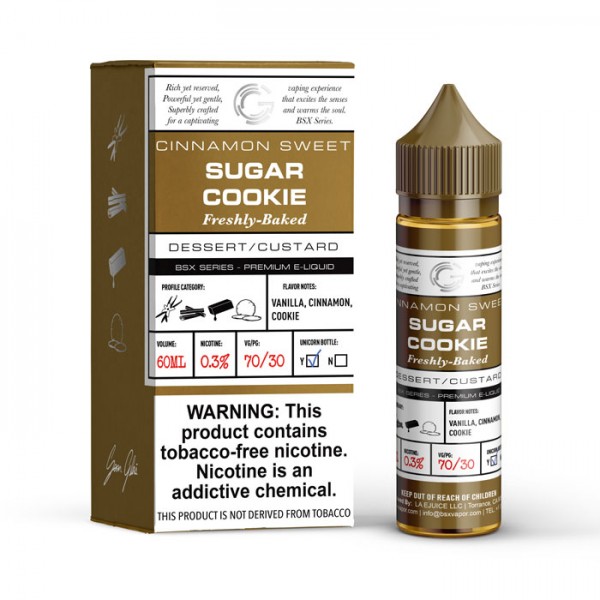 Glas BSX Series Synthetic - Sugar Cookie 60mL