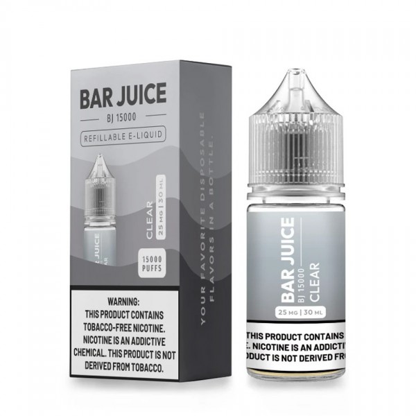 Bar Juice Synthetic Salts - Clear 30mL