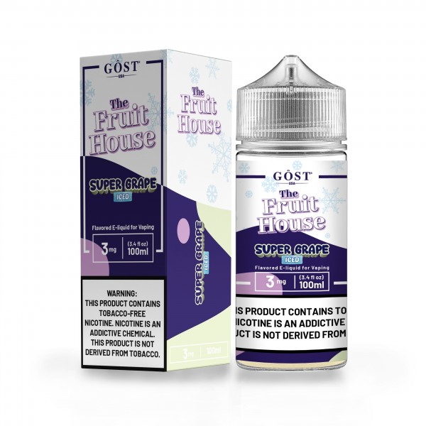 The Fruit House Synthetic - Super Grape ICED 100mL