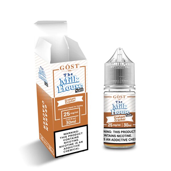 The Milk House Synthetic Salts - Graham Cracker 30mL