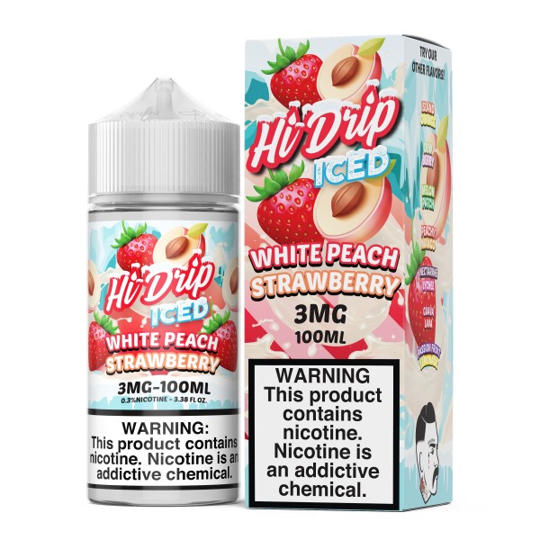 Hi-Drip - White Peach Strawberry Iced 100mL