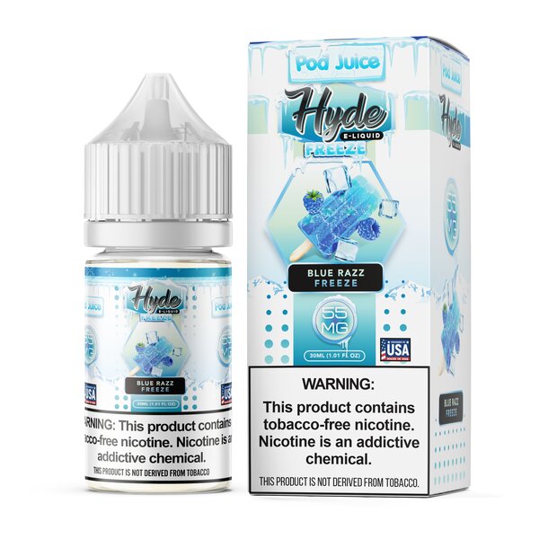 Hyde Pod Juice Synthetic Salts - Blue Razz Freeze 30mL