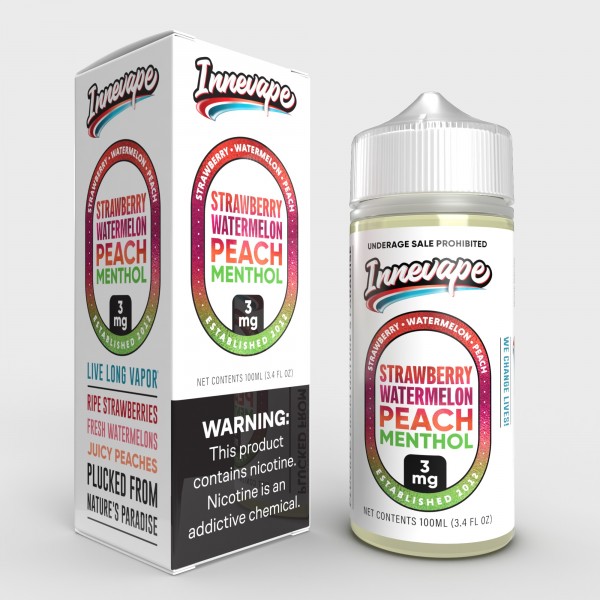 Innevape - Strawberry Watermelon Peach Menthol 100mL 