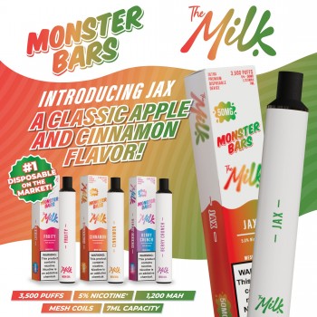 Monster Bar 3500 Disposable 5% (Display Box of 10) (Master Case of 200)