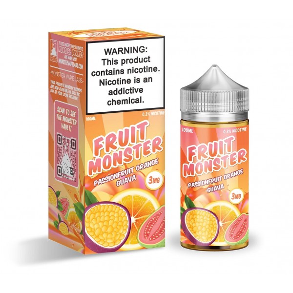 Fruit MONSTER Synthetic - Passionfruit Orange Guava 100mL
