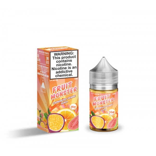 Fruit MONSTER Synthetic Salt - Passionfruit Orange Guava 30mL