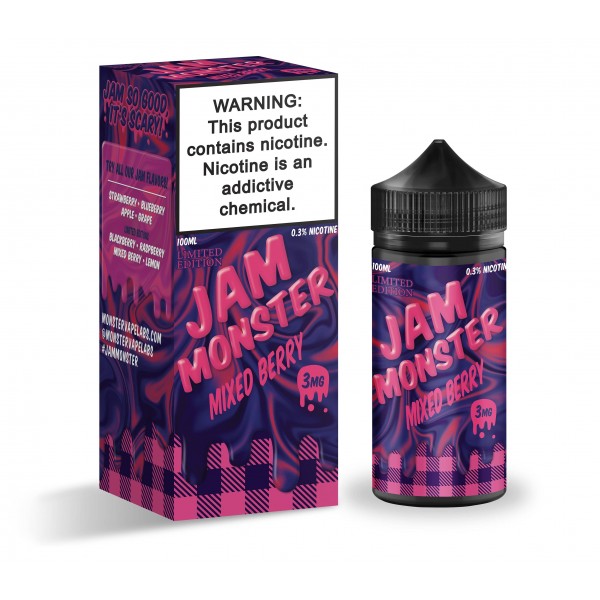 Jam MONSTER Synthetic - Mixed Berry Jam 100mL