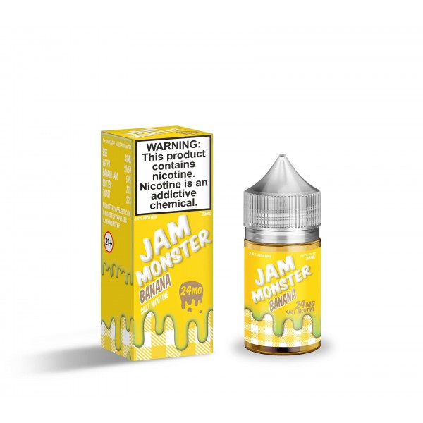 Jam MONSTER Synthetic Salt - Banana Jam 30mL