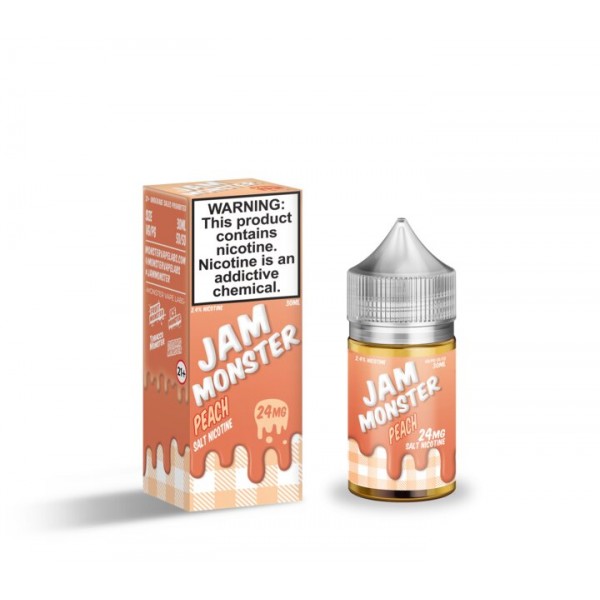 Jam MONSTER Synthetic Salt - Peach Jam 30mL