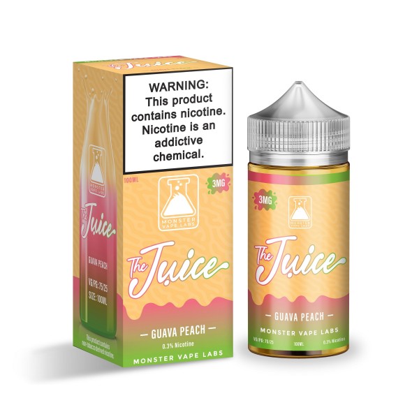 The Juice Synthetic by MONSTER Vape Labs - Guava Peach 100mL