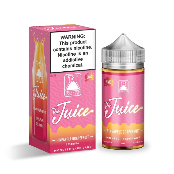 The Juice Synthetic by MONSTER Vape Labs - Pineapple Grapefruit 100mL