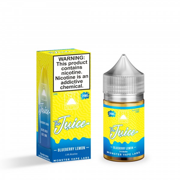 The Juice Synthetic Salt by MONSTER Vape Labs - Blueberry Lemon 30mL