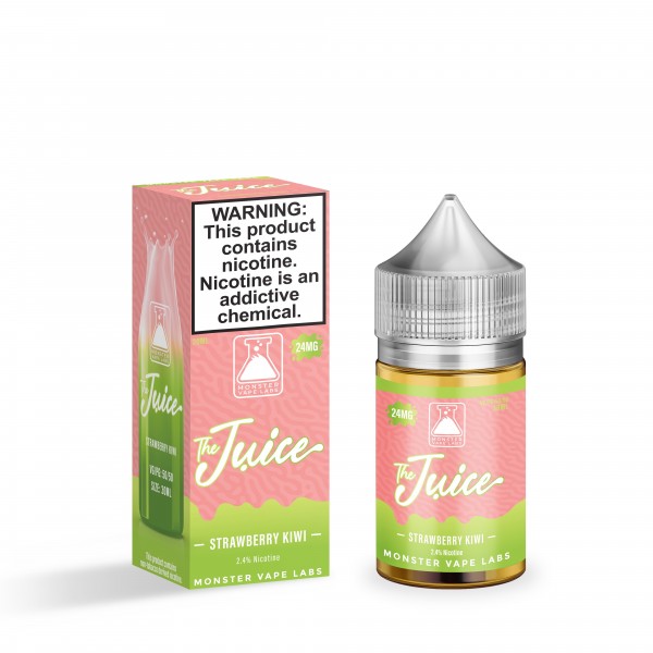 The Juice Synthetic Salt by MONSTER Vape Labs - Strawberry Kiwi 30mL