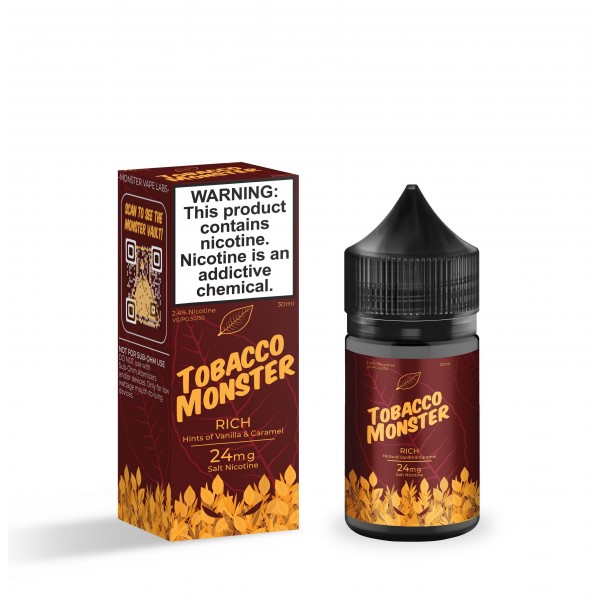 Tobacco Monster Synthetic Salt - Rich 30mL