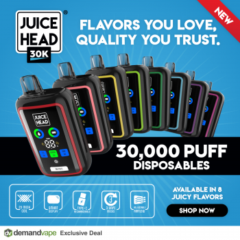 Juice Head 30K Disposable 5% (Display Box of 5) (Master Case of 150)