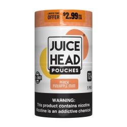 Juice Head **Pre-Priced $2.99** Pouches 5pk - Peach Pineapple Mint