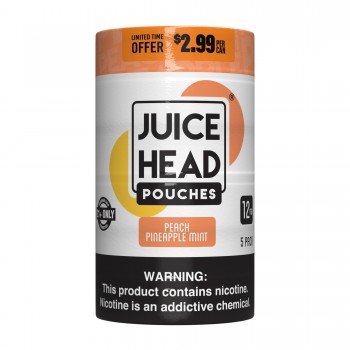 Juice Head **Pre-Priced $2.99** Pouches 5pk - Peach Pineapple Mint