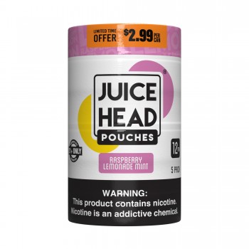 Juice Head **Pre-Priced $2.99** Pouches 5pk - Raspberry Lemonade Mint