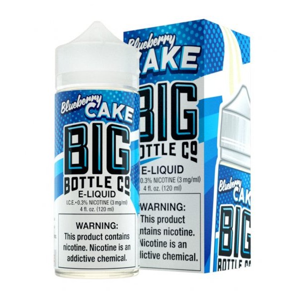 Big Bottle Co - Blueberry Cake 120mL