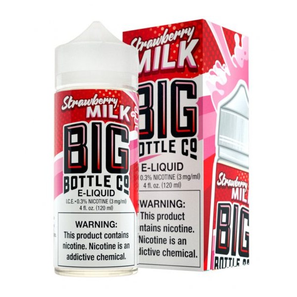 Big Bottle Co - Strawberry Milk 120mL