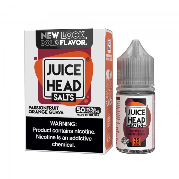 Juice Head Salts - Passionfruit Orange Guava 30mL