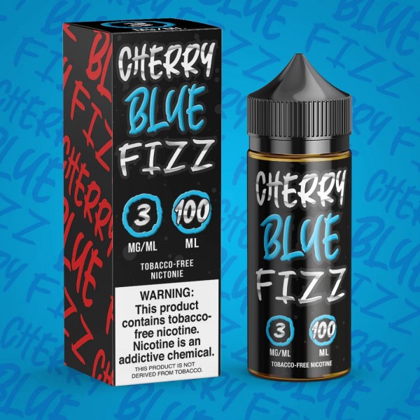 Juice Man Synthetic - Cherry Blue Fizz 100mL