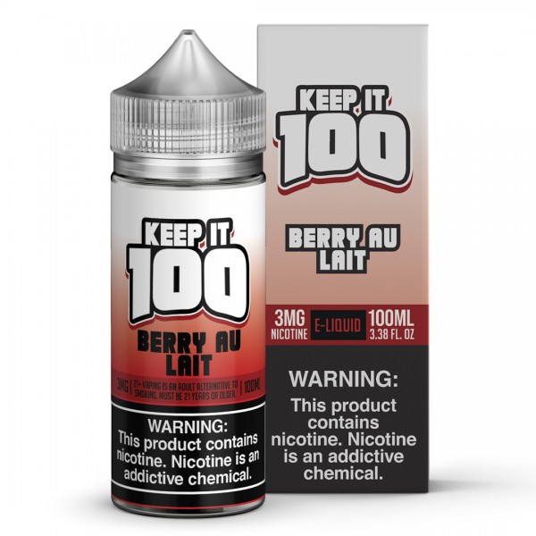 Keep It 100 Synthetic - Berry Au Lait 100mL 