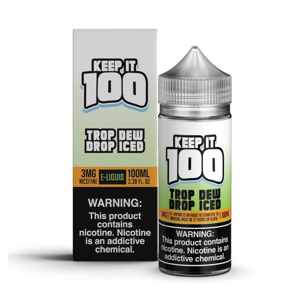 Keep It 100 Synthetic - Trop Dew Drop Iced 100mL