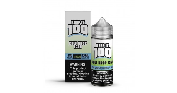 Keep It 100 Synthetic - Dew Drop Iced 100mL
