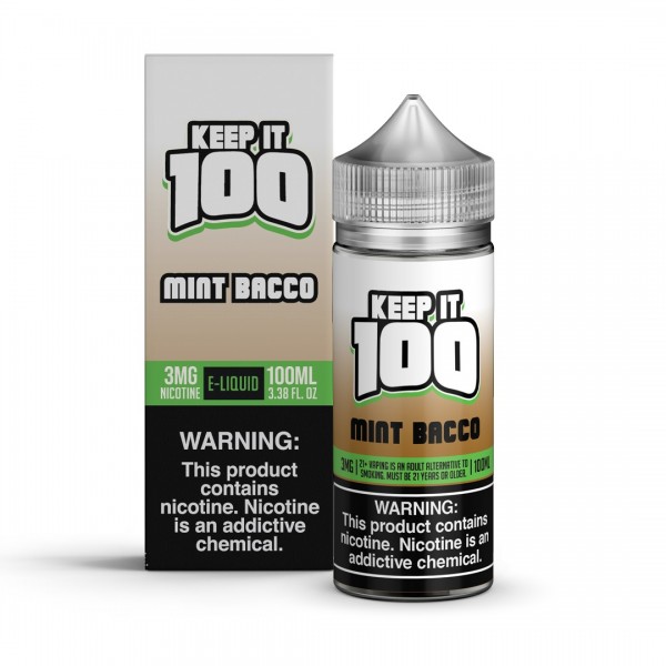 Keep It 100 Synthetic - Mint Bacco 100mL