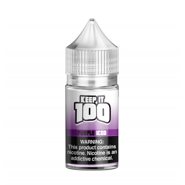 Keep It 100 Synthetic Salt - Purple Iced 30mL