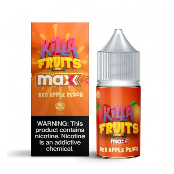 Killa Fruits MAX Salts - Red Apple Peach 30mL