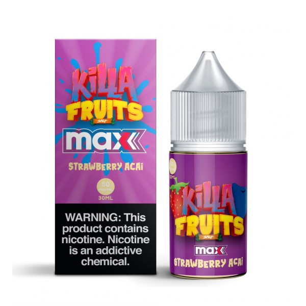 Killa Fruits MAX Salts - Strawberry Acai 30mL