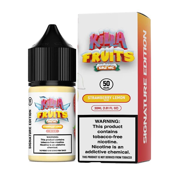 Killa Fruits Synthetic Salt - Strawberry Lemon on Ice 30mL