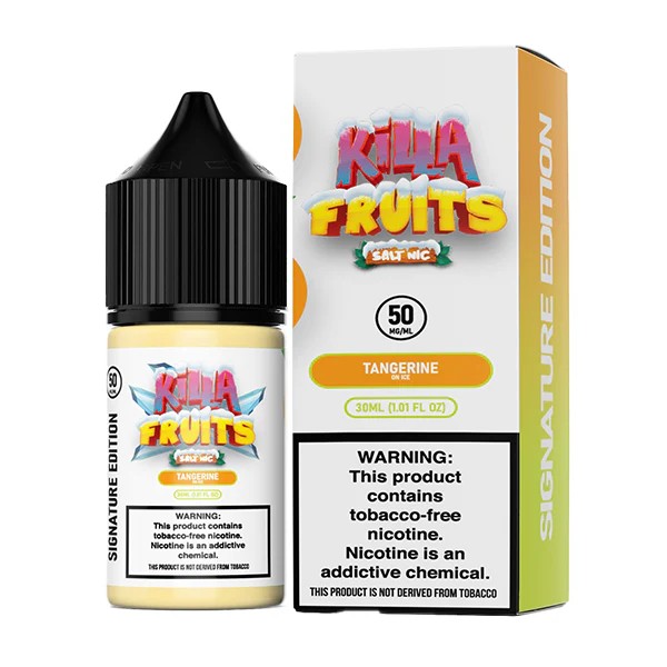 Killa Fruits Synthetic Salt - Tangerine on Ice 30mL