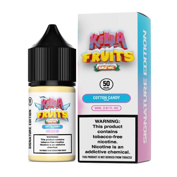 Killa Fruits Synthetic Salt - Cotton Candy on Ice 30mL